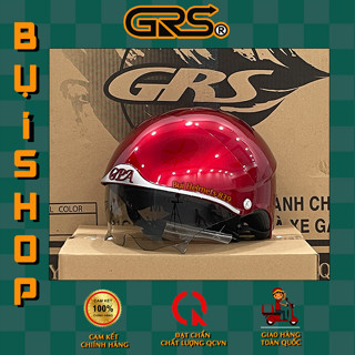 Mũ bảo hiểm GPA m139 (Grs) có kính chắn gió nửa đầu - Nón sơn tĩnh điện sản xuất 100% công nghệ Đài Loan