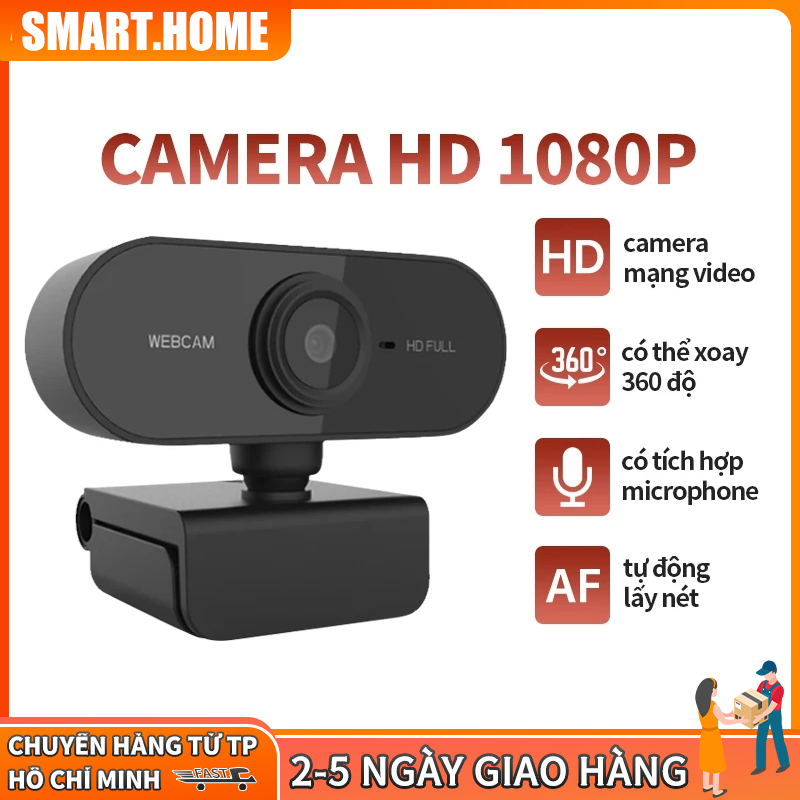 【🔥Free ship🔥】Webcam máy tính chuyên dụng cho Livestream, camera mini，Học và Làm việc Online siêu rõ 
