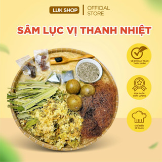 Set sâm lục vị thanh nhiệt tốt cho sức khỏe nấu được 10 lít nước