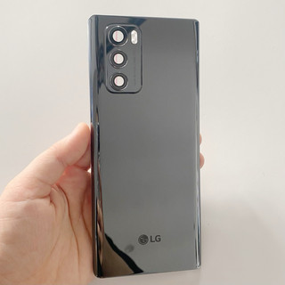 Nắp kính lưng điện thoại LG WING, WING 5G F100N F100 LM - F100 có ron keo chống nước kèm cụm kính camera