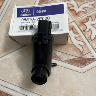  Mô tơ bơm nước rửa kính xe Hyundai I10 Getz Kia Morning loại 1 vòi không có gạt mưa sau 