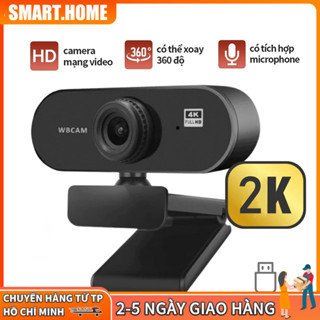 【Free ship Webcam 4K 2K Livestream có Mic cho PC, Laptop, Trợ sáng cực tốt, webcam pc, cam máy tính pc, webcam usb.