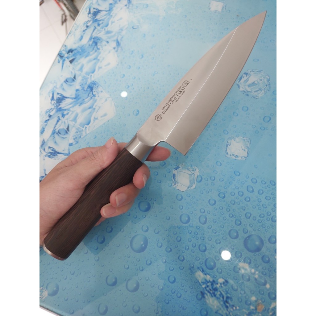 DAO DEBA NHẬT BẢN CAO CẤP DÀI 31CM, CÁN GỖ, DAO THÁI LỌC THỊT CÁ