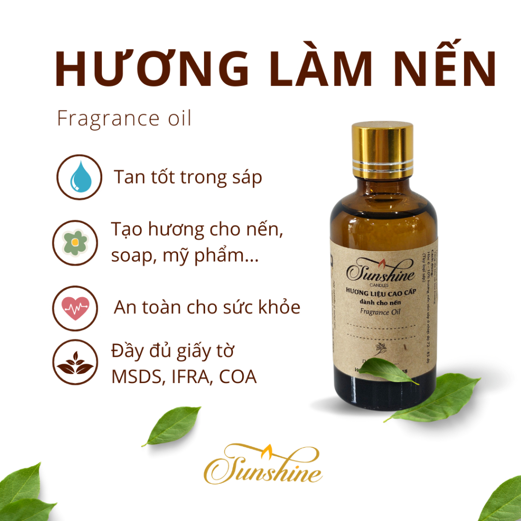 Hương Liệu Làm Nến Thơm Cao Cấp Fragrance Oils Cpl Aromas, Nhập Khẩu Uk, Tỏa Hương Tốt (Phần 2)