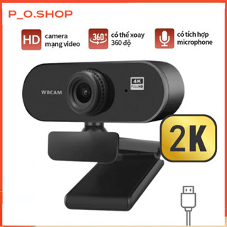 【Rẻ Webcam 4K 2K Livestream có Mic cho PC, Laptop, Trợ sáng cực tốt, webcam pc, cam máy tính pc, webcam usb.