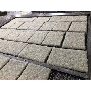 Cơm cháy chưa chiên (100% Nếp thơm) đặc sản Ninh Bình 1kg (16-17 miếng)