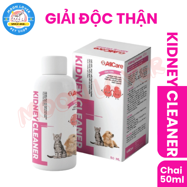 Giải Độc Thận Chó Mèo KIDNEY CLEANER  Phục Hồi Chức Năng Thận, Ngăn Ngừa Sỏi Thận, Sỏi Tiết Niệu