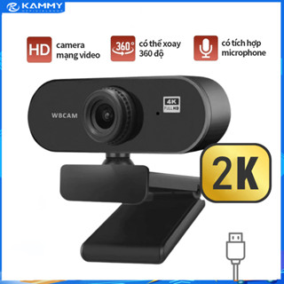 【HCM/24H Webcam 4K 2K Livestream có Mic cho PC, Laptop, Trợ sáng cực tốt, webcam pc, cam máy tính pc, webcam usb.