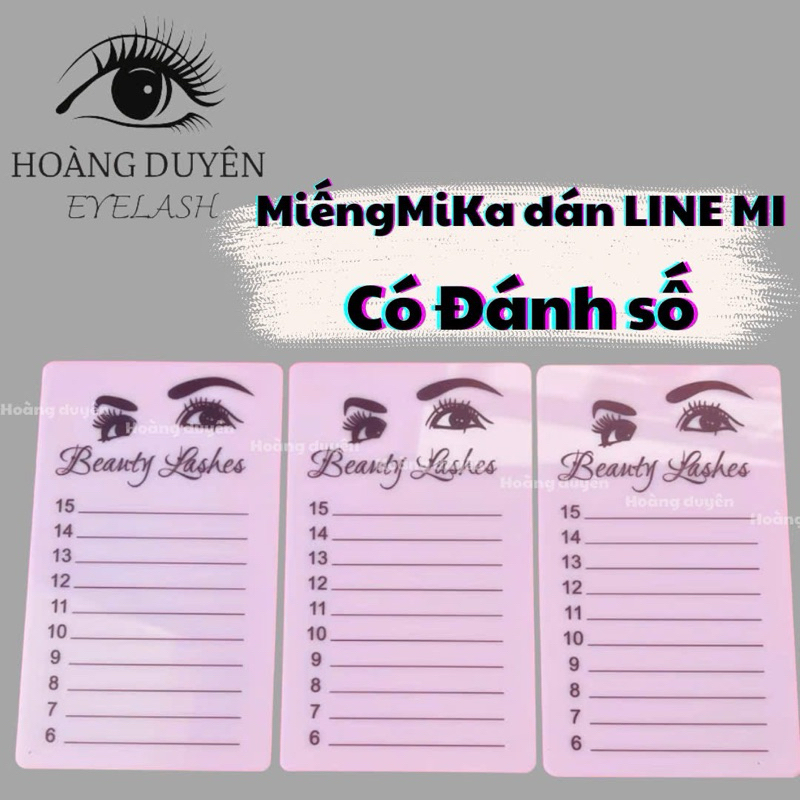 Đế mica line mi, Beauty Lashes
