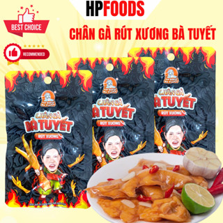 Combo 20 cái chân gà rút xương Bà Tuyết-đồ ăn vặt chân gà rút xương vị tê cay tứ xuyên ăn cùng Bà Tuyết