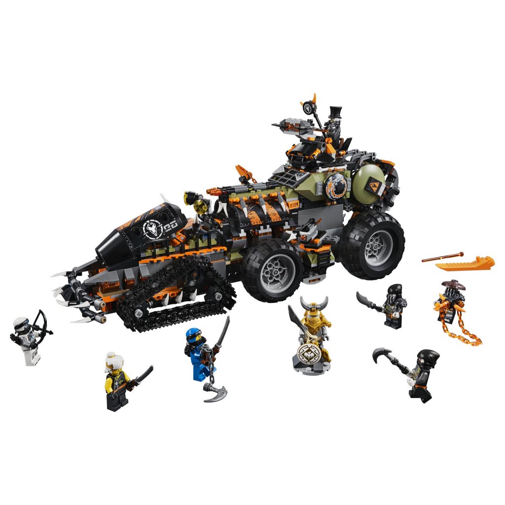 [CÓ SẴN - LIKENEW NGUYÊN BỘ] Đồ chơi lắp ráp Ninjago Dieselnaut 70654- CÓ SÁCH, KHÔNG BOX
