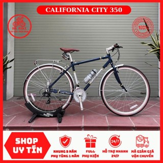 Xe Đạp CALIFORNIA CITY 350 2026 • Khung nhôm, Shimano 24 tốc độ, moay-ơ nhôm, nan hoa inox