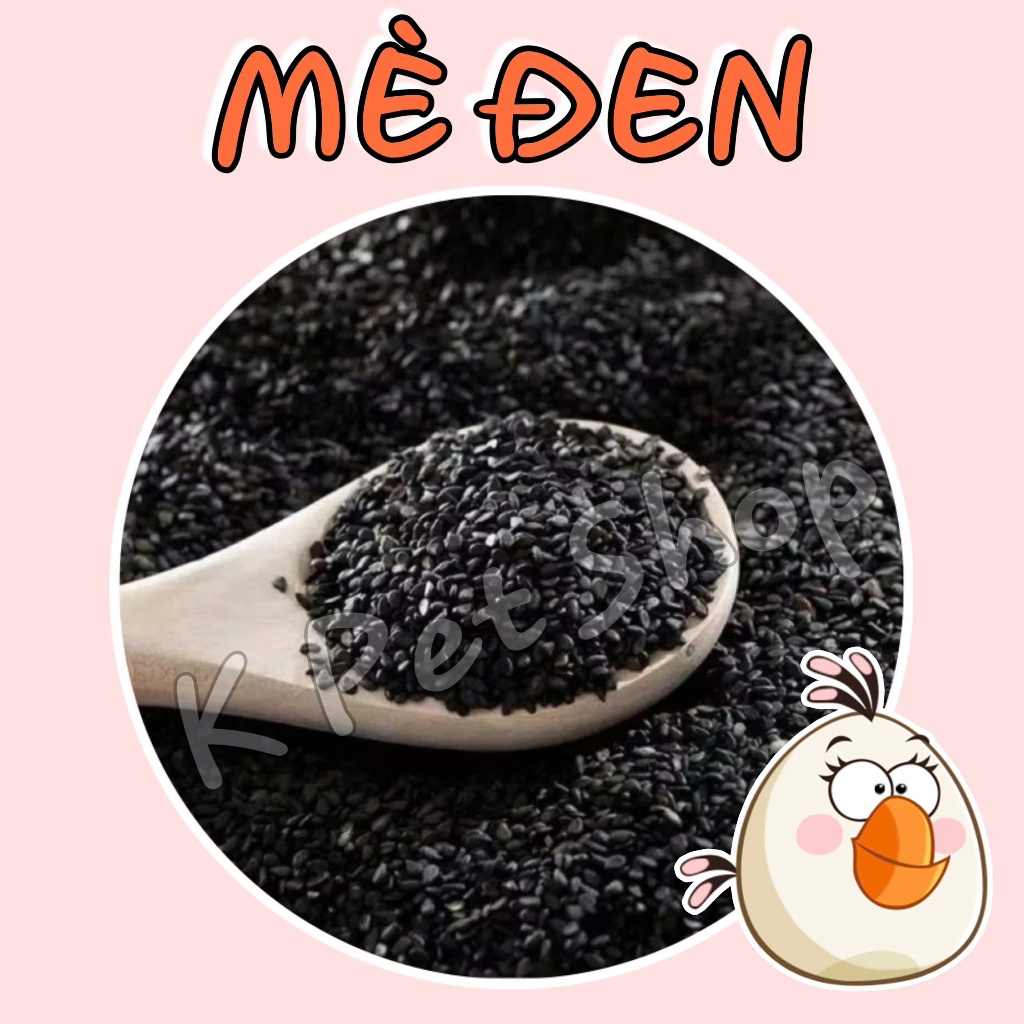 Hạt Mè Đen 🖤 Mè Đen Cho Hamster
