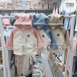 [ Lullaby ] Áo khoác Lullaby lông ấm áp , mềm mại cho bé trai bé gái