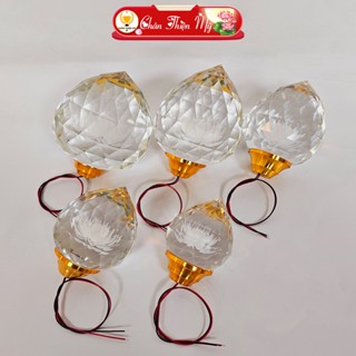 Đèn Gắn Lư Đồng Quả Đào CHÂN THIỆN MỸ Có Sẵn LED 7 Màu Nhiều Chế Độ, Trang Trí Ban Thờ