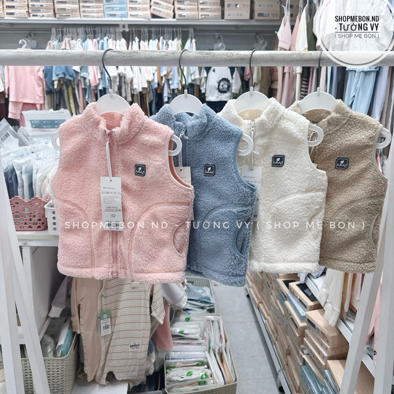 [ Lullaby ] Áo gile Lullaby cho bé trai bé gái