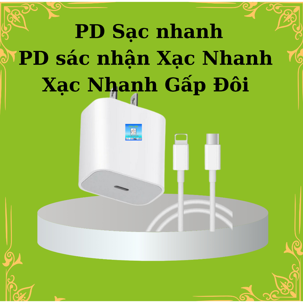Cục Sạc Nhanh 30w Tương Thích IPHONE
