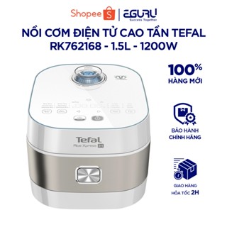 Nồi cơm điện tử cao tần Tefal RK762168 1.5L - Giữ ấm 24 giờ - 12 chương trình nấu tiện lợi