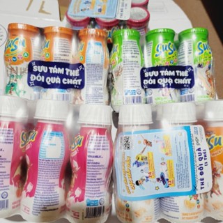 Sữa chua uống Susu Vinamilk vị cam, dâu, táo nho