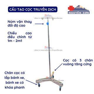 Cọc Truyền Dịch Dùng Trong Y Tế
