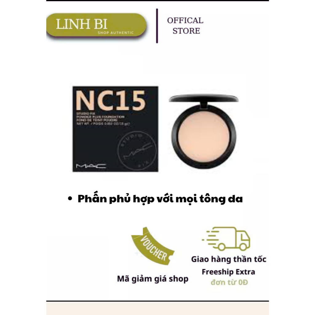 Phấn Mac studio Fix Powder 15g