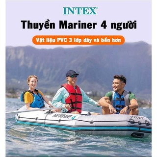 Thuyền bơm hơi cao cấp mariner pro 4 người intex 68376