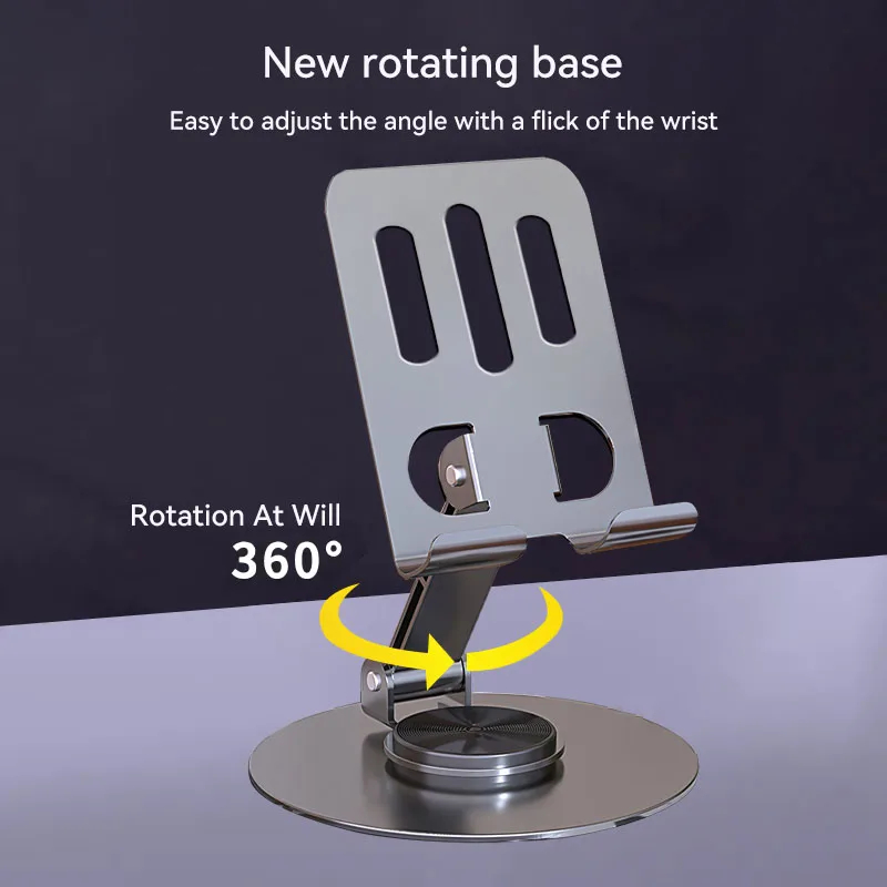 Z02 Giá đỡ điện thoại để bàn bằng hợp kim nhôm có thể gập lại đa chức năng dành cho điện thoại di động, máy tính bảng, | BigBuy360 - bigbuy360.vn