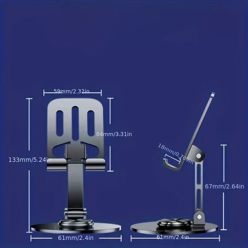 Z02 Giá đỡ điện thoại để bàn bằng hợp kim nhôm có thể gập lại đa chức năng dành cho điện thoại di động, máy tính bảng, | BigBuy360 - bigbuy360.vn