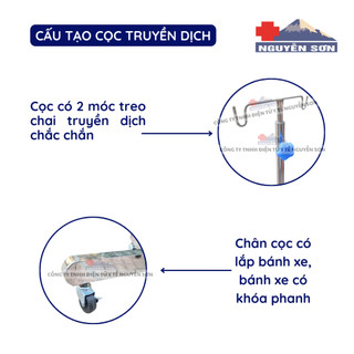 Cọc Truyền Dịch Dùng Trong Y Tế
