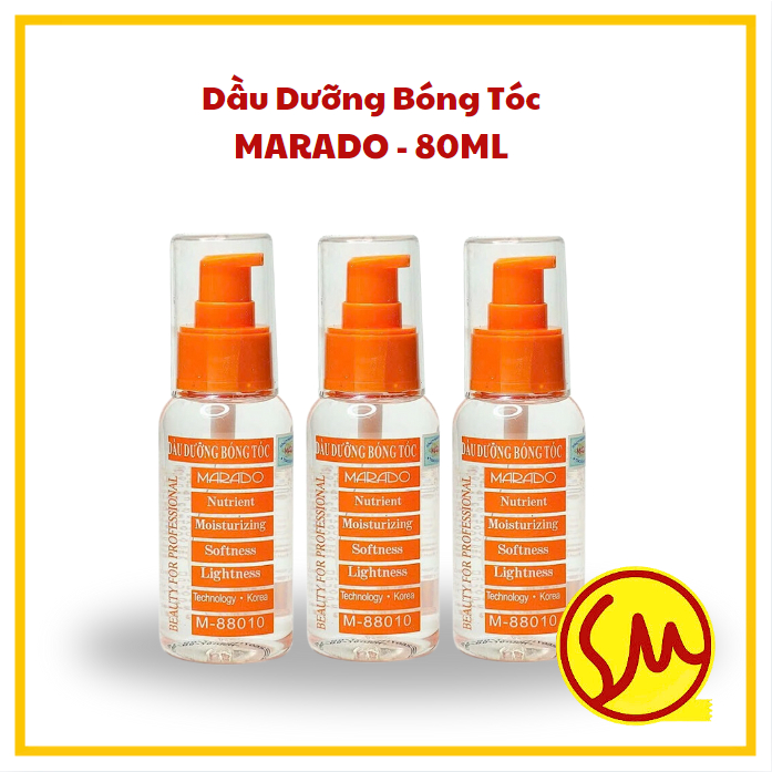 Dầu bóng tóc mềm mượt tóc Marado 80ml