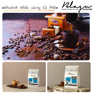 Cà Phê Blagu Hạt Đã Rang, Robusta Winey Honey, Medium Dark, Túi 250gr