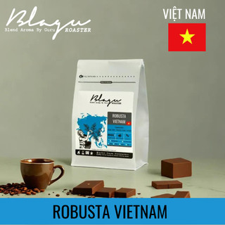 Cà Phê Blagu Hạt Đã Rang, Robusta Winey Honey, Medium Dark, Túi 250gr