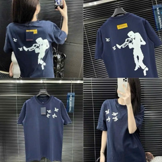  Áo Phông Eo Vì Thổi Kèn LV05 Must Note Form Rộng Tay Lỡ Unisex Cotton Mịn Hot Trend 