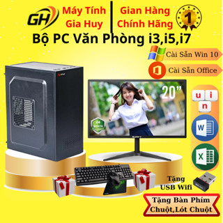 Bộ Máy Tính Văn Phòng PC i3,i5,i7 Ram 8G,16G SSD 128G Dùng Mượt Mọi Tác Vụ Cơ Bản-Mới 100% BH 2 Năm