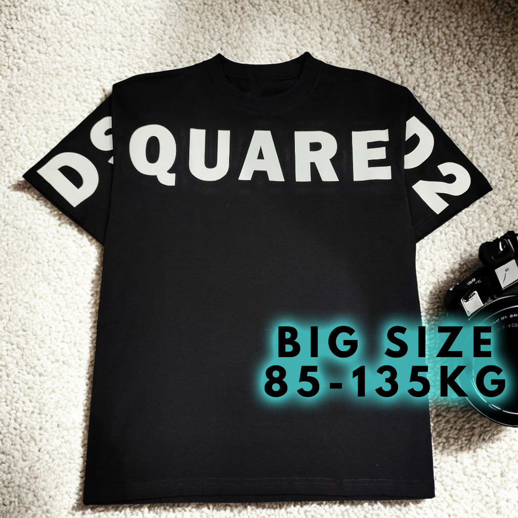 (95-135kg) Áo thun tay ngắn big size nam 44UP - Đen - Có size lớn - BF.AT.06B