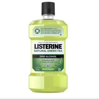 Nước Súc Miệng Ngừa Sâu Răng Listerine Green Tea Zero Alcohol 250ml-750ml/chai