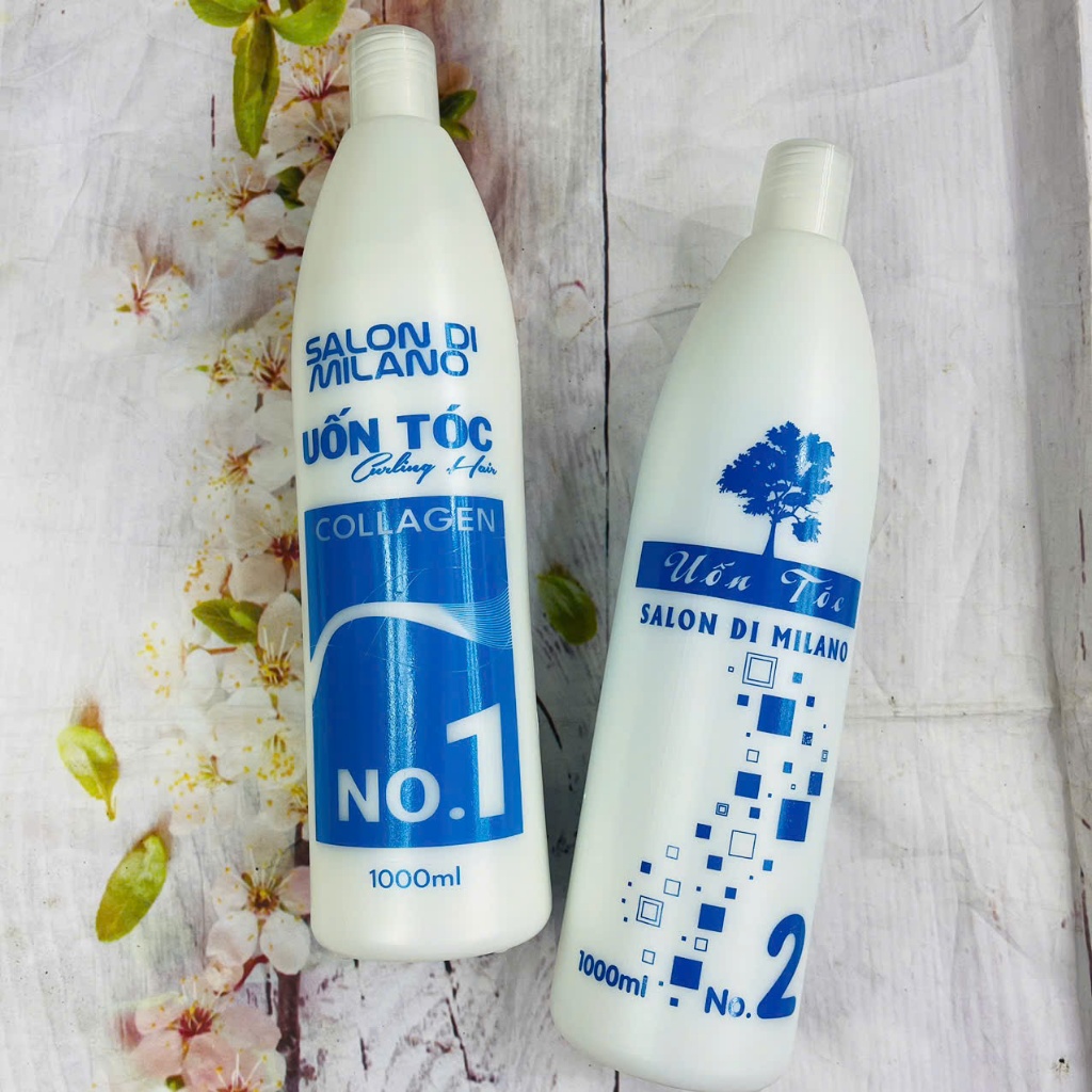 _CẶP KEM UỐN TÓC MILANO 1000ML*2 ( mẫu mới )