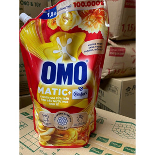 Nước Giặt Omo Comfort Tinh Dầu Thơm 1.8kg
