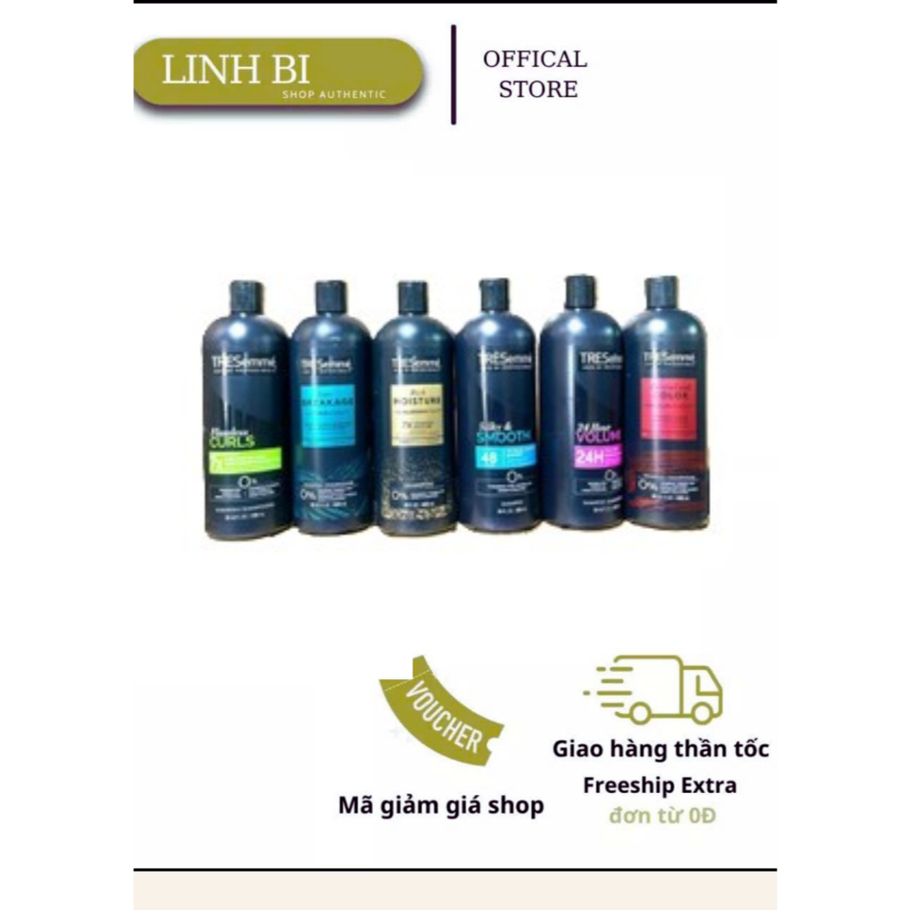 Dầu gội Tresemme mĩ 1.15L , 828ml
