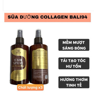 xịt dưỡng tóc wellnow và Bali94  250ml
