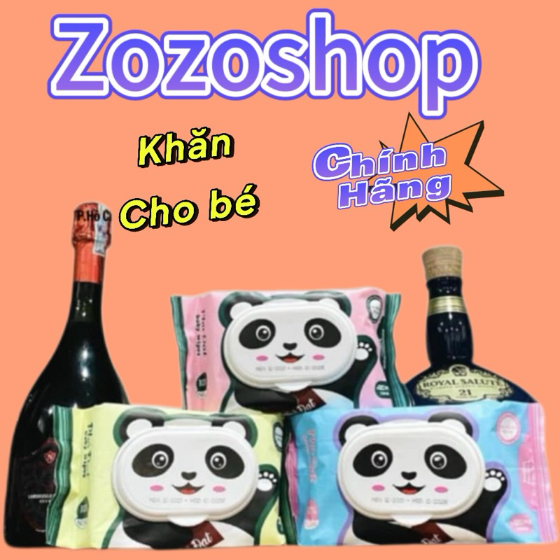 khăn giấy ướt phú đạt hình gấu không mùi không parapen chính hãng date mới nhất sử dụng an toàn cho em bé