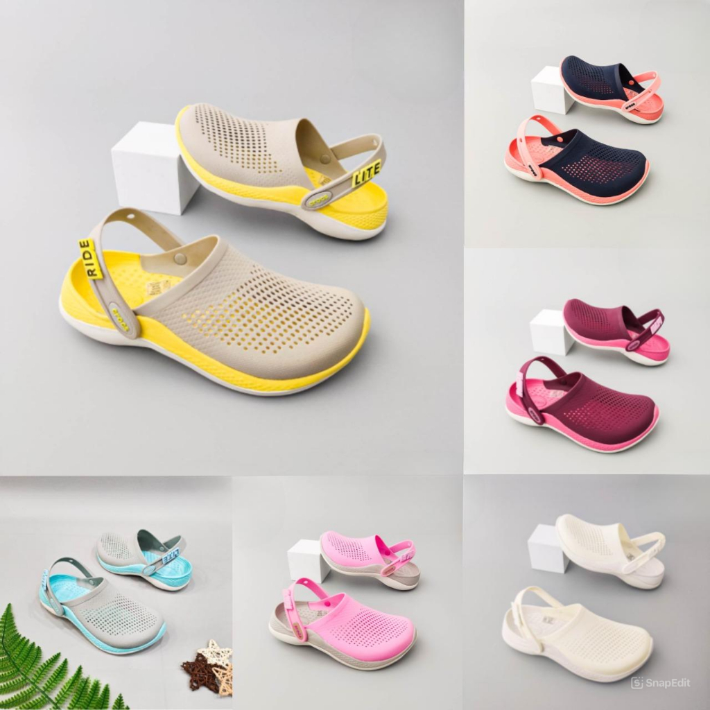 Dép literide 360 clogs unisex,dép sục literide 360 dành cho nam nữ chống trơn trượt mọi lứa tuổi cao