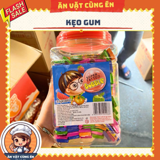 (GIÁ SỈ ) Hộp khoảng 100 cái kẹo cao su thổi kèm hình xăm, kẹo cao su kèm xăm hình sỉ ăn vặt tuổi thơ