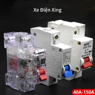 Attomat 40A 150A át xe đạp điện,cầu dao tự động 40A 150A dụng cho xe điện 48v-60v-72v-84v phụ tùng phụ kiện điện tử