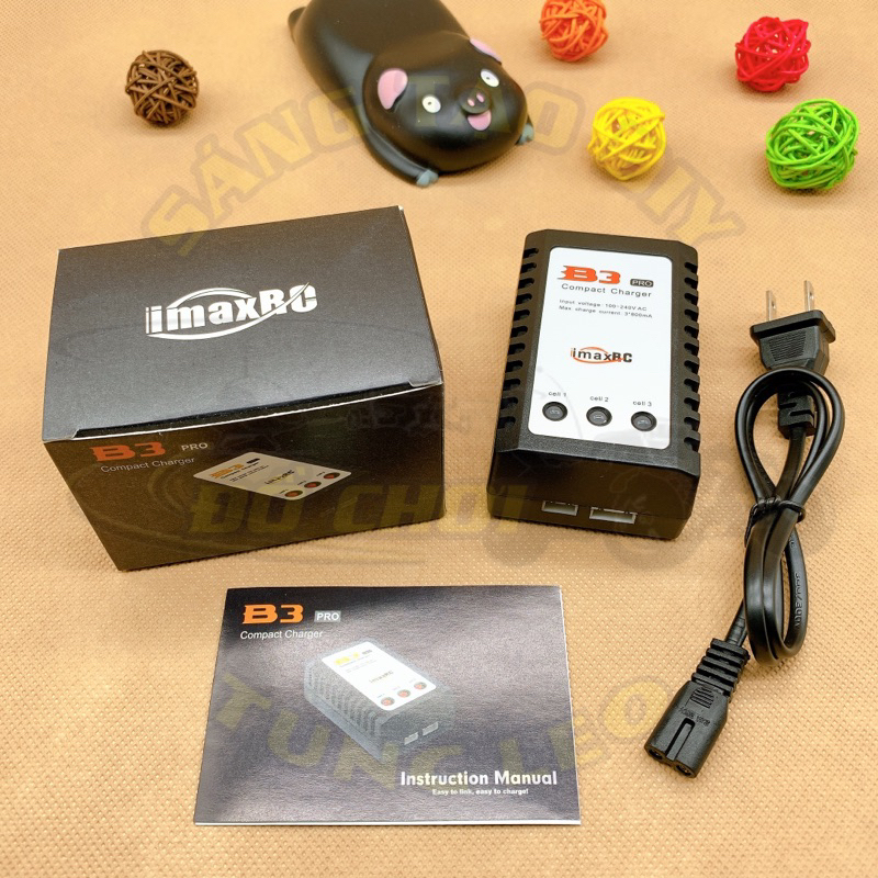 [Chính hãng] Sạc B3 Pro 800mA - Sạc cân bằng pin Lipo 2S 7.4V - 3S 11.1V
