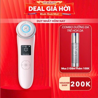  Máy nâng cơ mặt đẩy tinh chất trẻ hóa da Nanotime F82E HT Beauty máy massage chăm sóc da bằng sóng RF Photon 