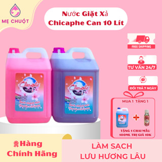  Nước Giặt Xả CHICAPHE Can 10 Lít Nước Giặt Hương Nước Hoa Lưu Hương Lâu Dung Tích Lớn 