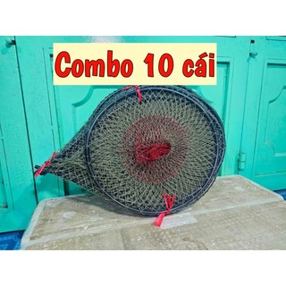 combo 10 cái lờ cá 52x32cm không cần mồi