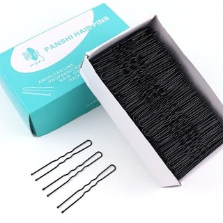 500g Kẹp Gim Chữ U Cài Tóc Chuyên Nghiệp chính hãng bọc sơn đen chống gỉ có sẵn 3 size S,M,L