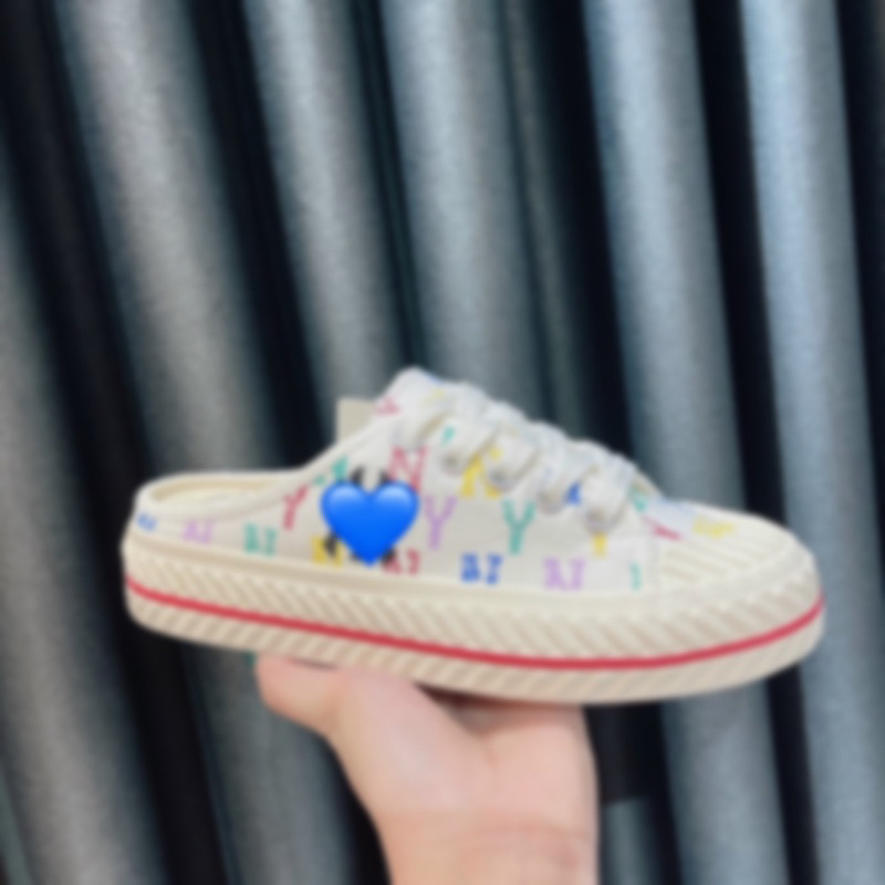 [ CHÍNH HÃNG ] Giày Sục Mule Mờ Lờ Bê mono rainbow